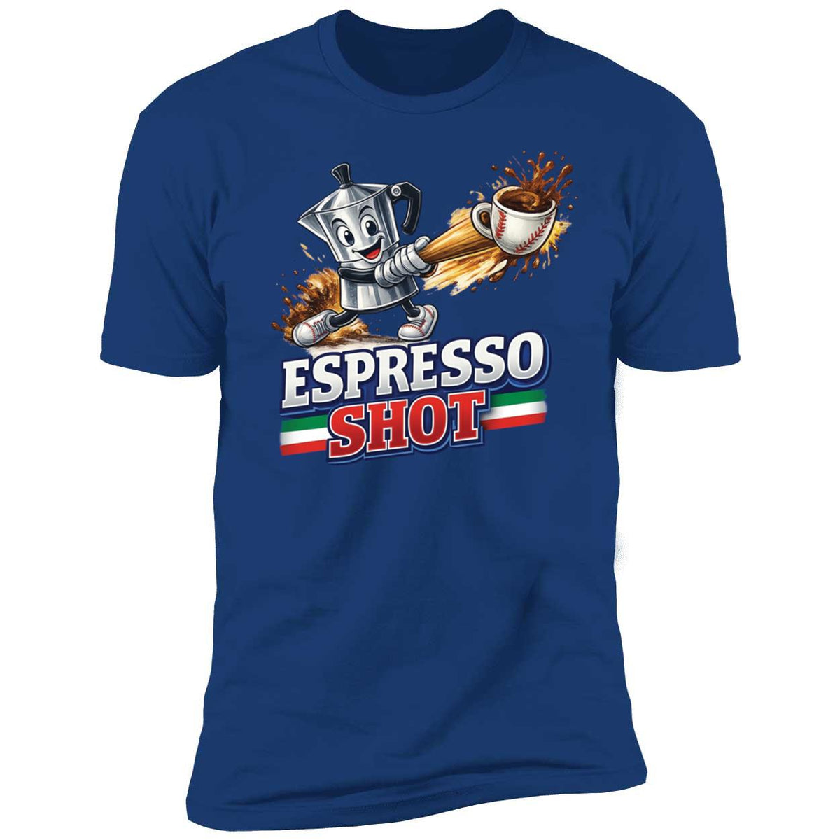 Espresso Shot Italia Baseball Shirt