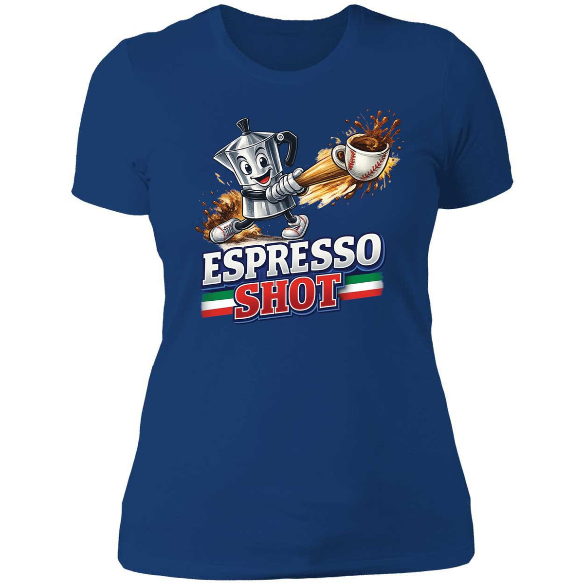 Espresso Shot Italia Baseball Shirt