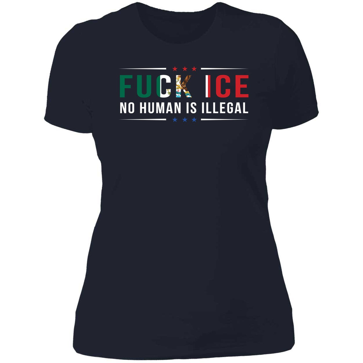 F*ck Ice No Human Is Illegal Shirt
