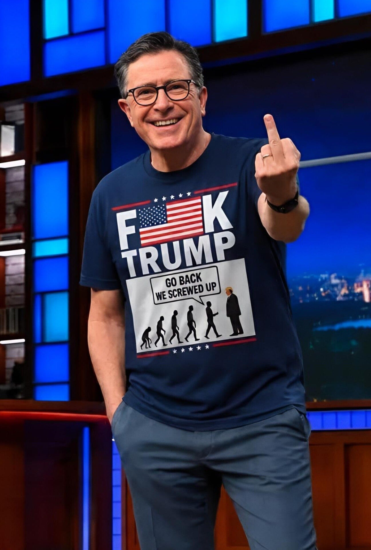 Fck Trump Go Back We Screwed Up Shirt
