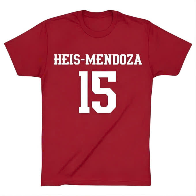 Fernando Mendoza Heis-Mendoza 15 Shirt