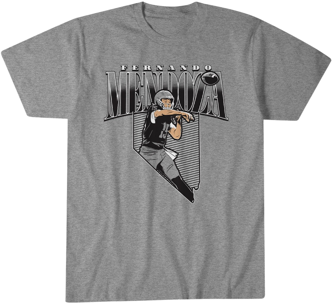 Fernando Mendoza State Star Remix Shirt