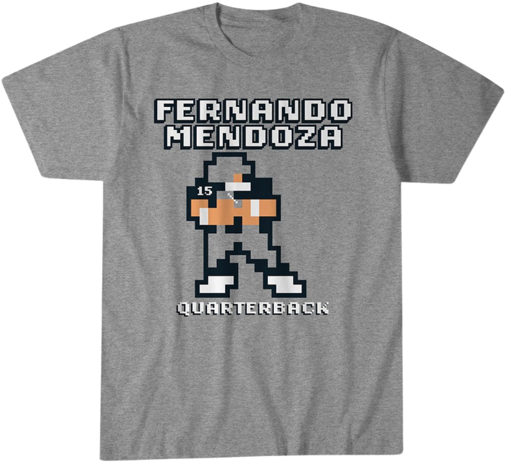 Fernando Mendoza Vegas Retro Baller Shirt