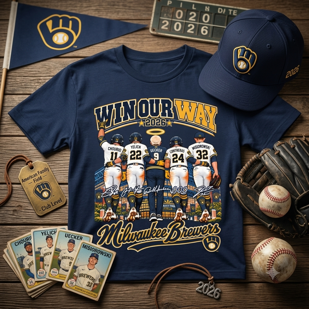 Win Our Way 2026 Milwaukee Brewers Shirt
