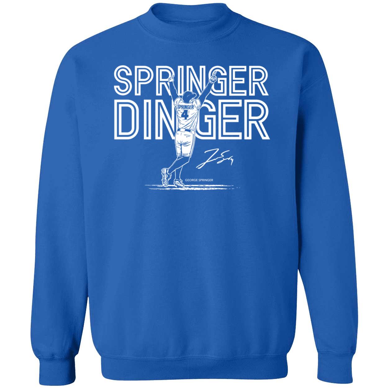 George Springer Dinger Sweatshirt