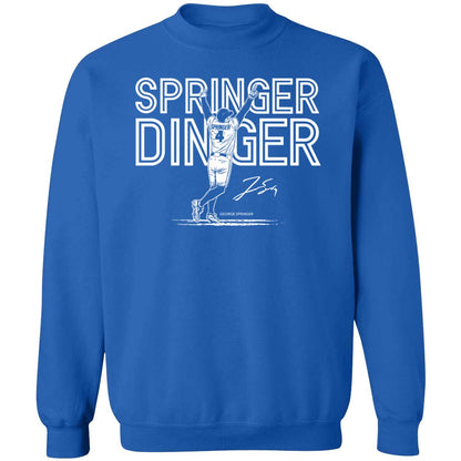 George Springer Dinger Sweatshirt