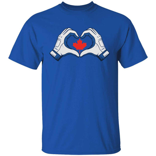 George Springer Vladimir Guerrero Jr George's Hand Heart Maple Leaf Shirt