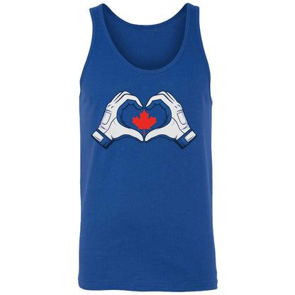 George Springer Vladimir Guerrero Jr George's Hand Heart Maple Leaf Premium SS T-Shirt