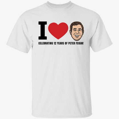 Giannis Antetokounmpo I Love Celebrating 12 Years Of Peter Feigin Shirt