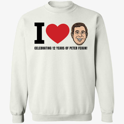 Giannis Antetokounmpo I Love Celebrating 12 Years Of Peter Feigin Shirt