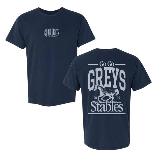[Front + Back] Go Go Greys Stables Shirt