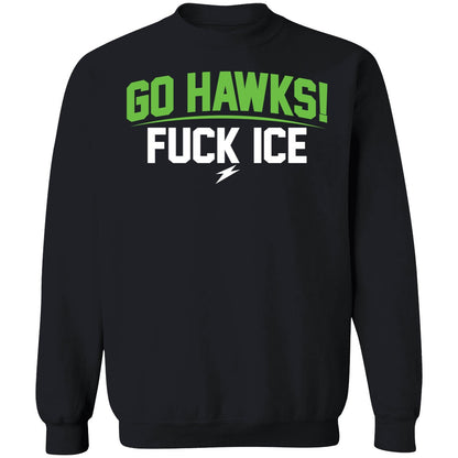 Go Hawks Fuck Ice Shirt