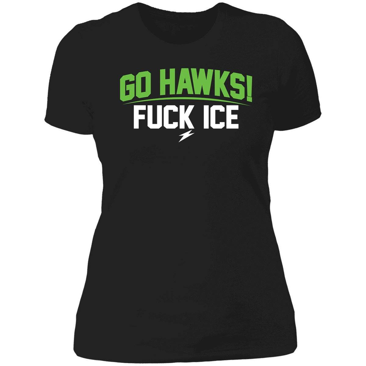 Go Hawks Fuck Ice Shirt