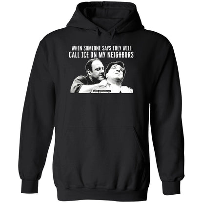 Good Morning Rat When Someone Says They Will Call Ice On My Neighbor Shirt