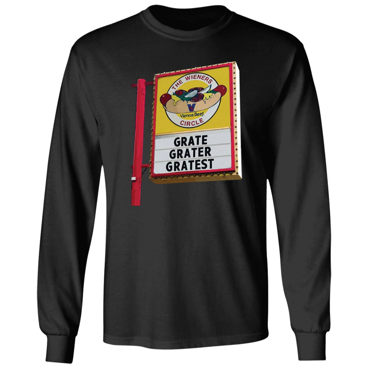 Grate Grater Gratest Chicago Bears The Wieners Circle Shirt
