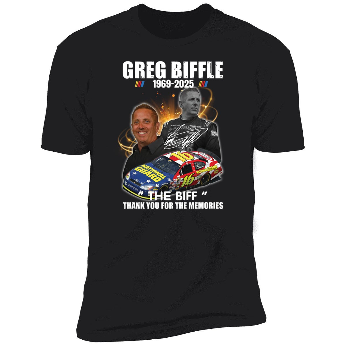 Greg Biffle 1969 2025 The Biff Thank You For The Memories Hoodie