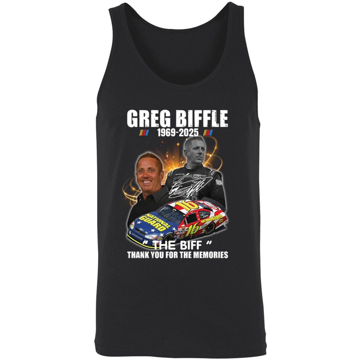 Greg Biffle 1969 2025 The Biff Thank You For The Memories Hoodie