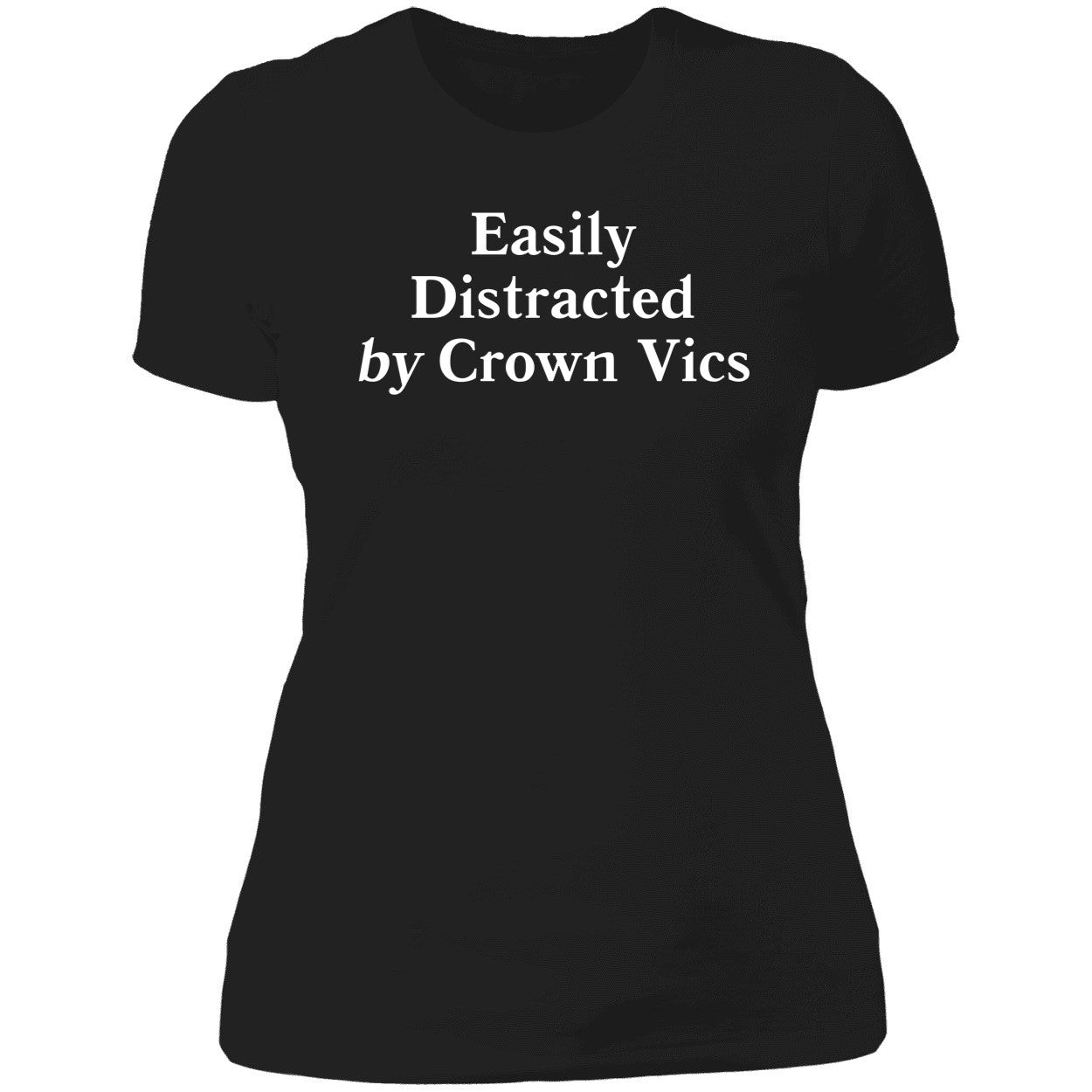 Greg Biffle Easily Distracted By Crown Vics Hoodie