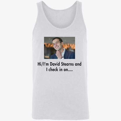 Hi I'm David Stearns And I Check In On Shirt