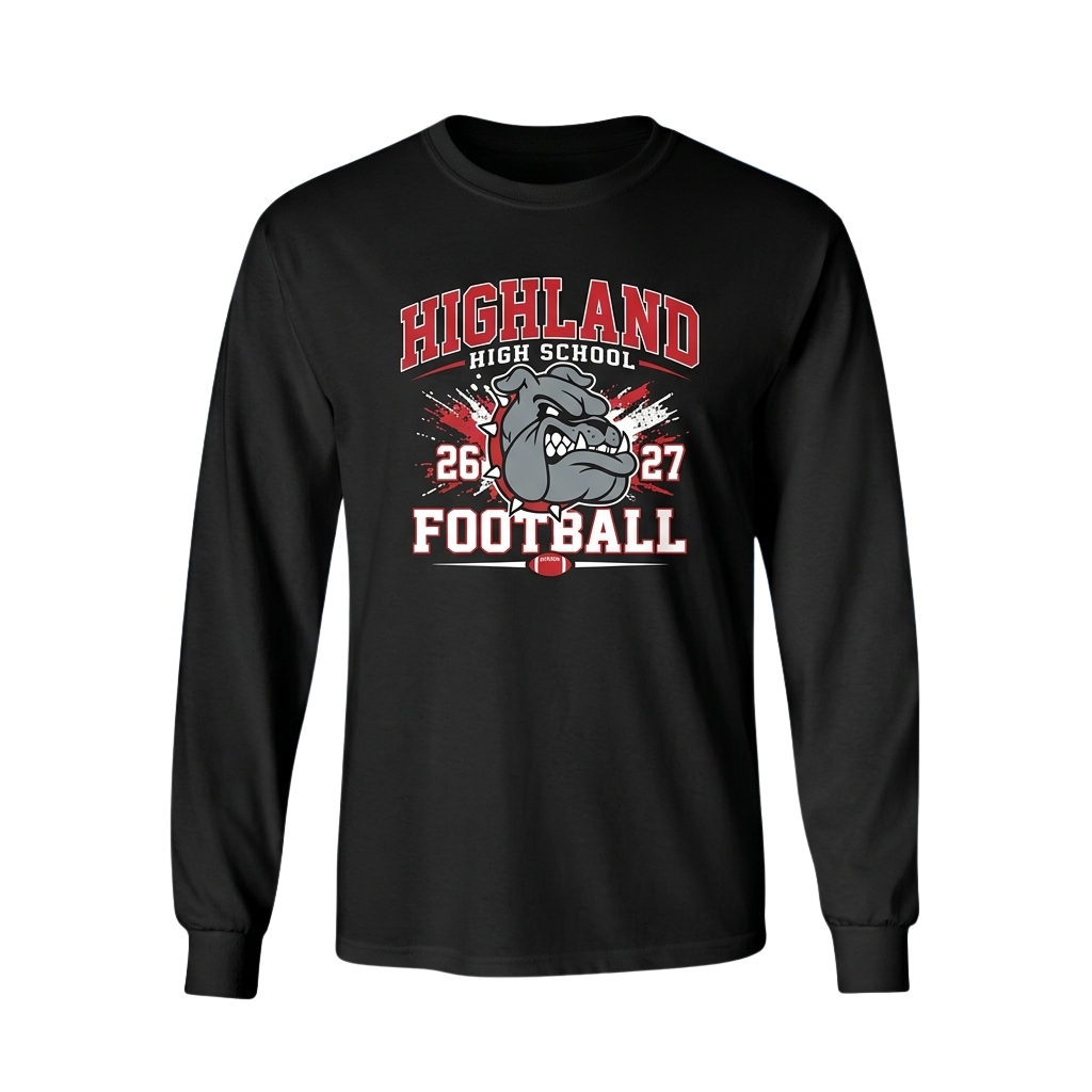 Highland High School 26 27 Football Shirt