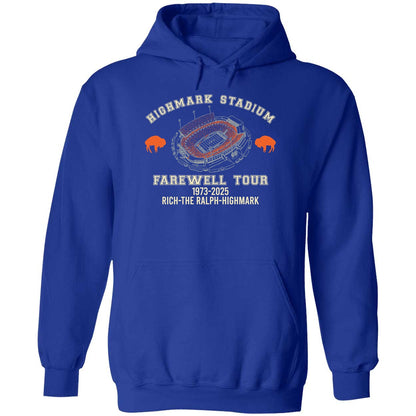 Highmark Stadium Farewell Tour 1973 2025 Rich The Ralph Highmark Shirt