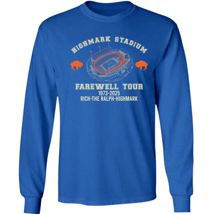 Highmark Stadium Farewell Tour 1973 2025 Rich The Ralph Highmark Shirt