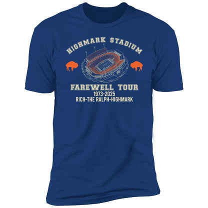Highmark Stadium Farewell Tour 1973 2025 Rich The Ralph Highmark Shirt
