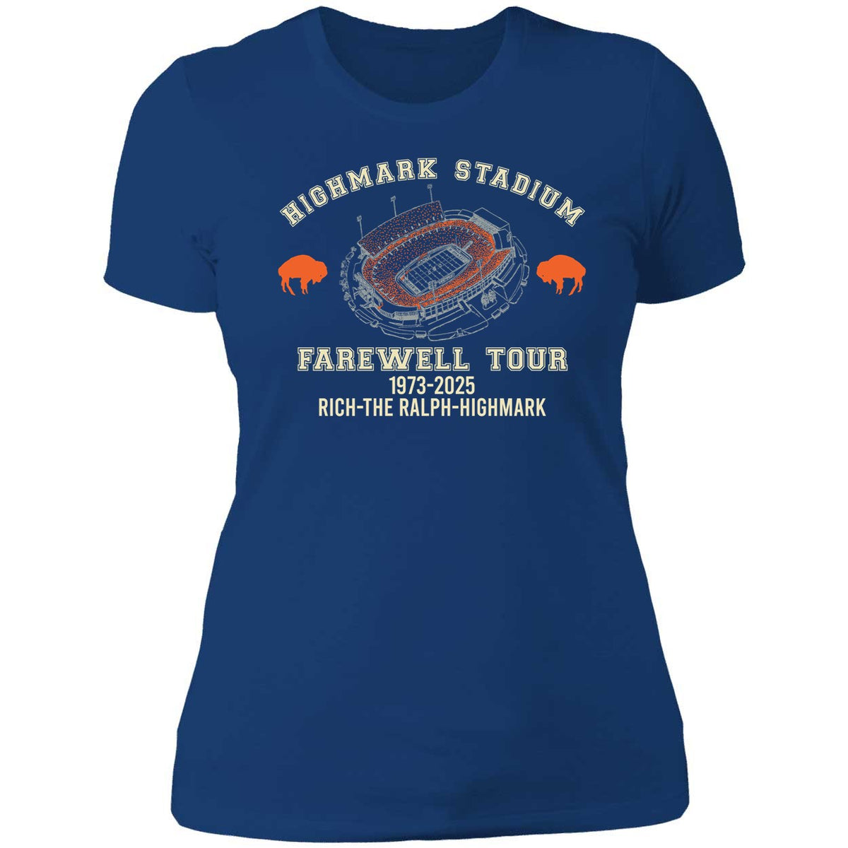 Highmark Stadium Farewell Tour 1973 2025 Rich The Ralph Highmark Shirt