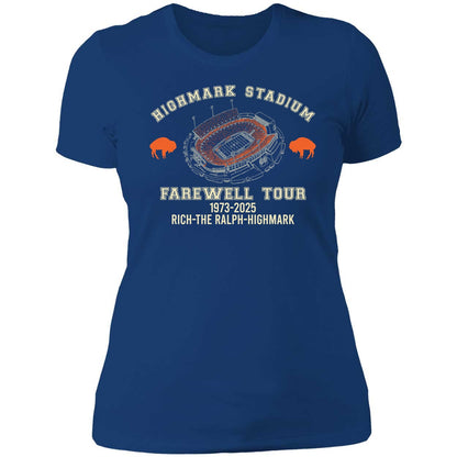 Highmark Stadium Farewell Tour 1973 2025 Rich The Ralph Highmark Shirt