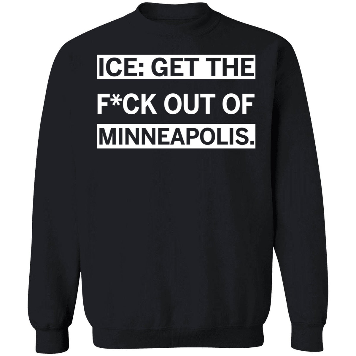 ICE Get the F-ck Out of Minneapolis Shirt