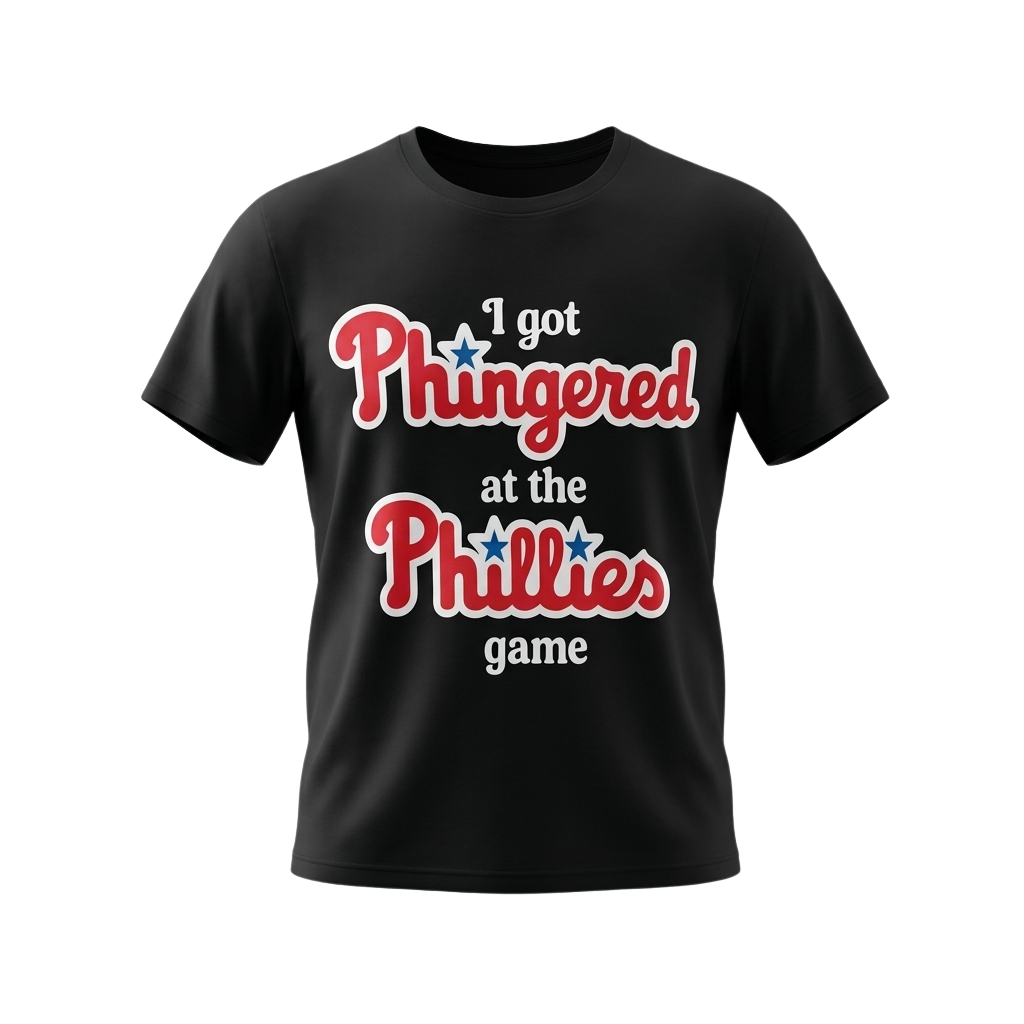 I Got Phingered At The Phillies Game Shirt