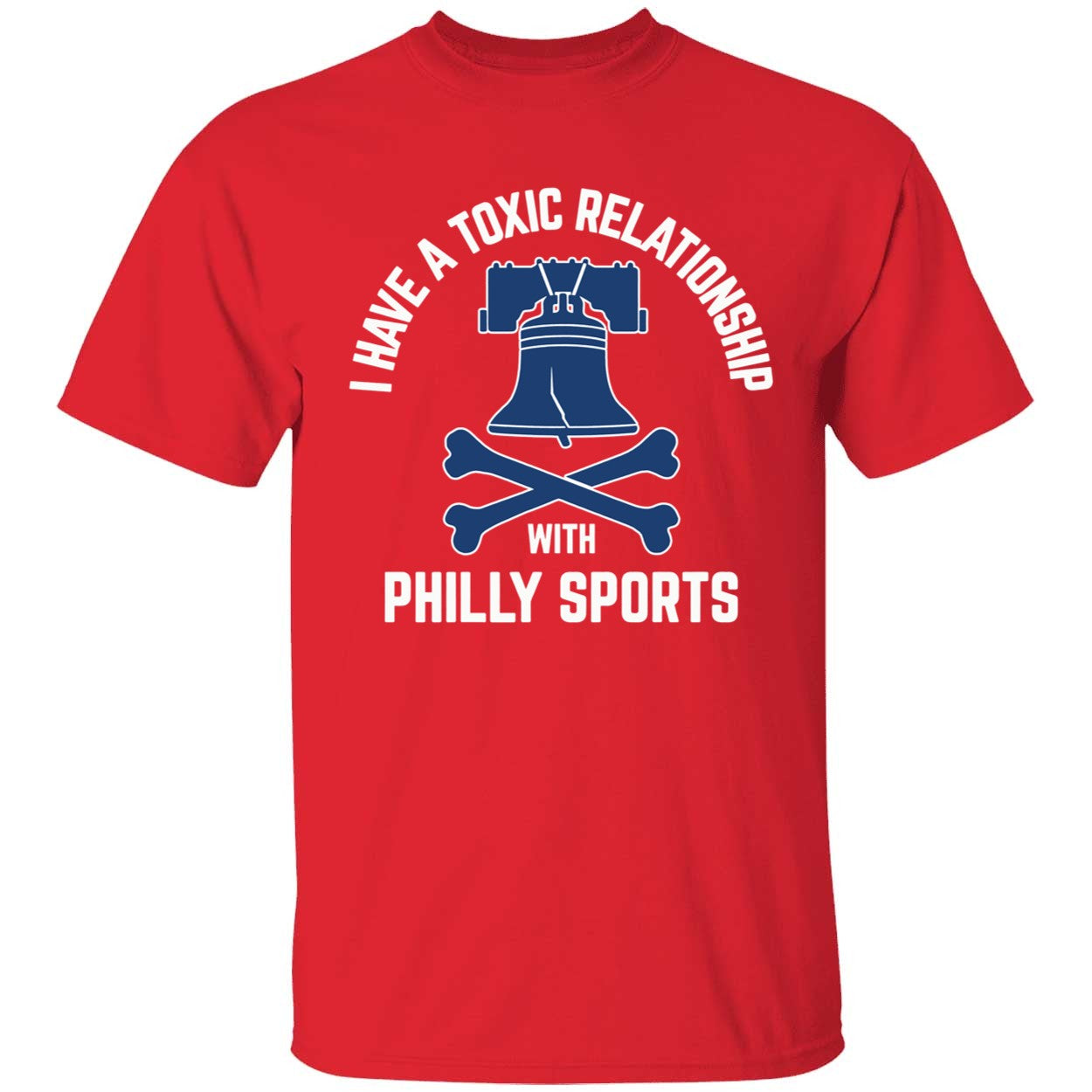 I Have A Toxic Relationship With Philly Sports - Baseball Shirt