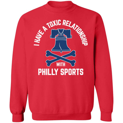 I Have A Toxic Relationship With Philly Sports - Baseball Shirt