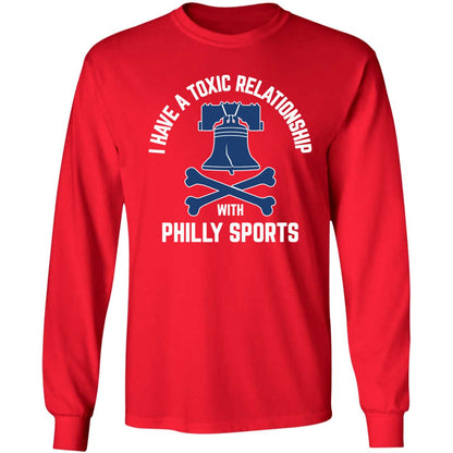 I Have A Toxic Relationship With Philly Sports - Baseball Shirt