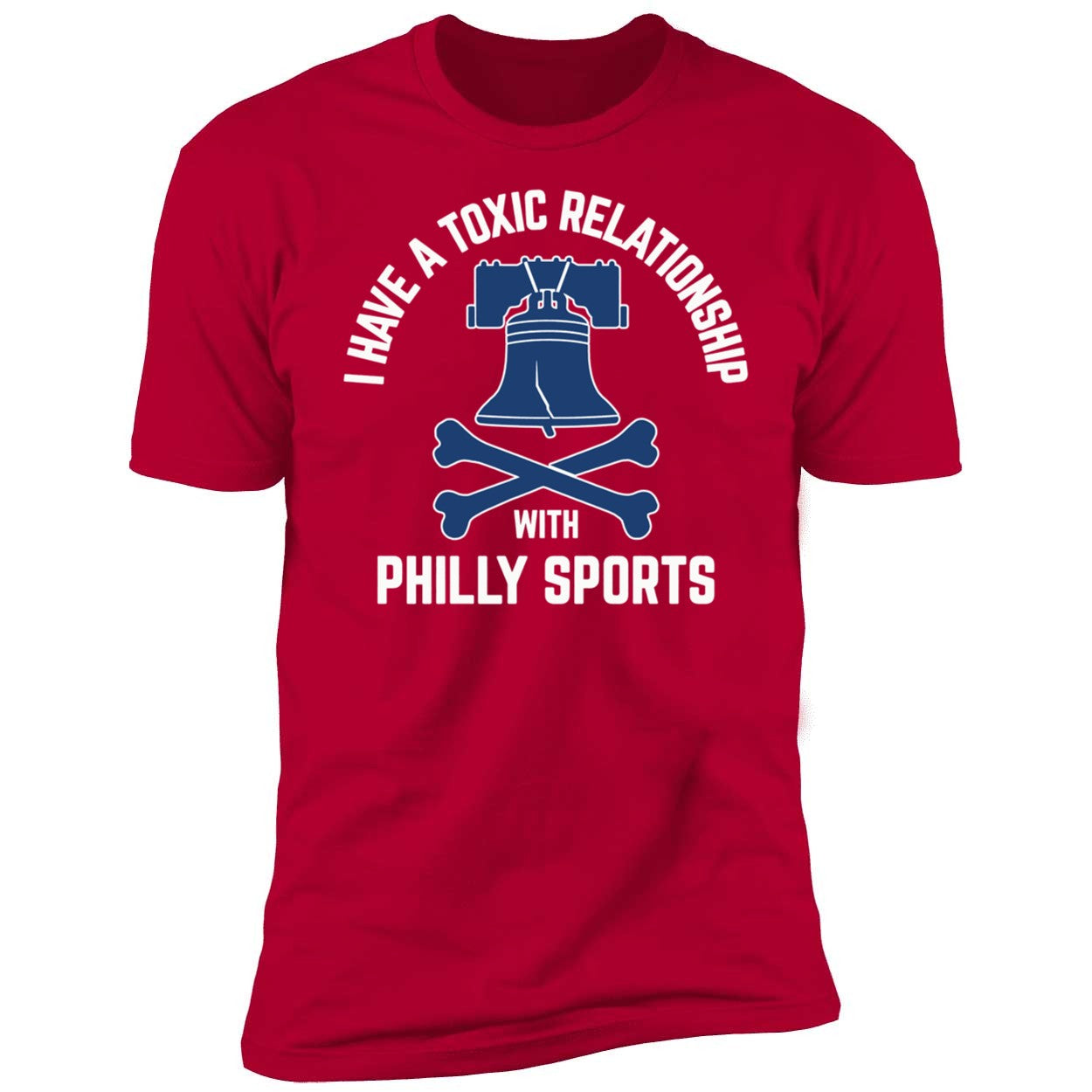 I Have A Toxic Relationship With Philly Sports - Baseball Shirt