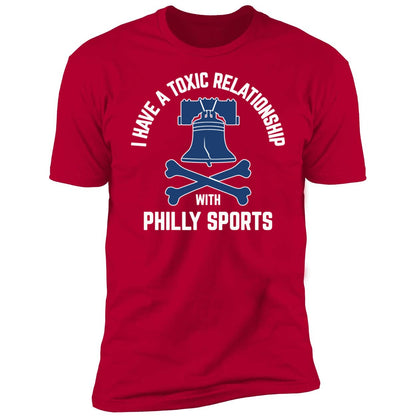 I Have A Toxic Relationship With Philly Sports - Baseball Shirt