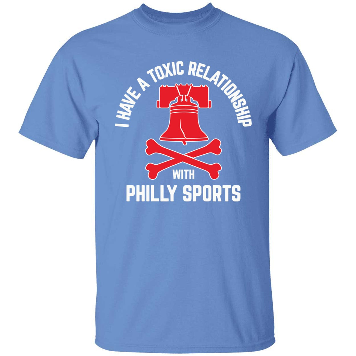 I Have A Toxic Relationship With Philly Sports - Basketball Shirt