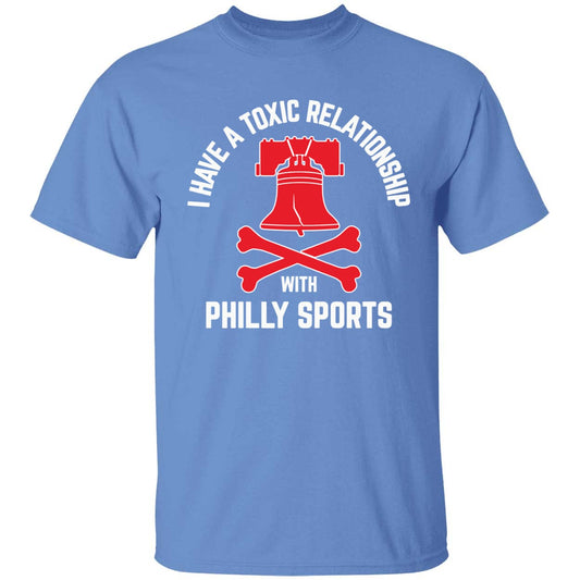 I Have A Toxic Relationship With Philly Sports - Basketball Shirt