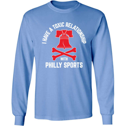 I Have A Toxic Relationship With Philly Sports - Basketball Shirt