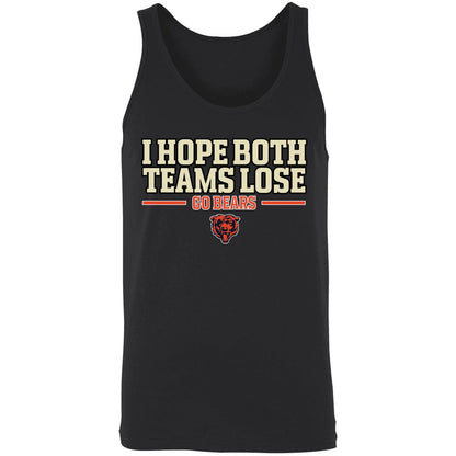 I Hope Both Teams Lose Go Bears Shirt