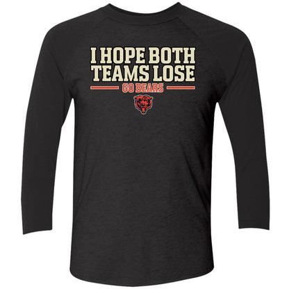 I Hope Both Teams Lose Go Bears Shirt