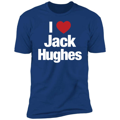 I Love Jack Hughes Shirt