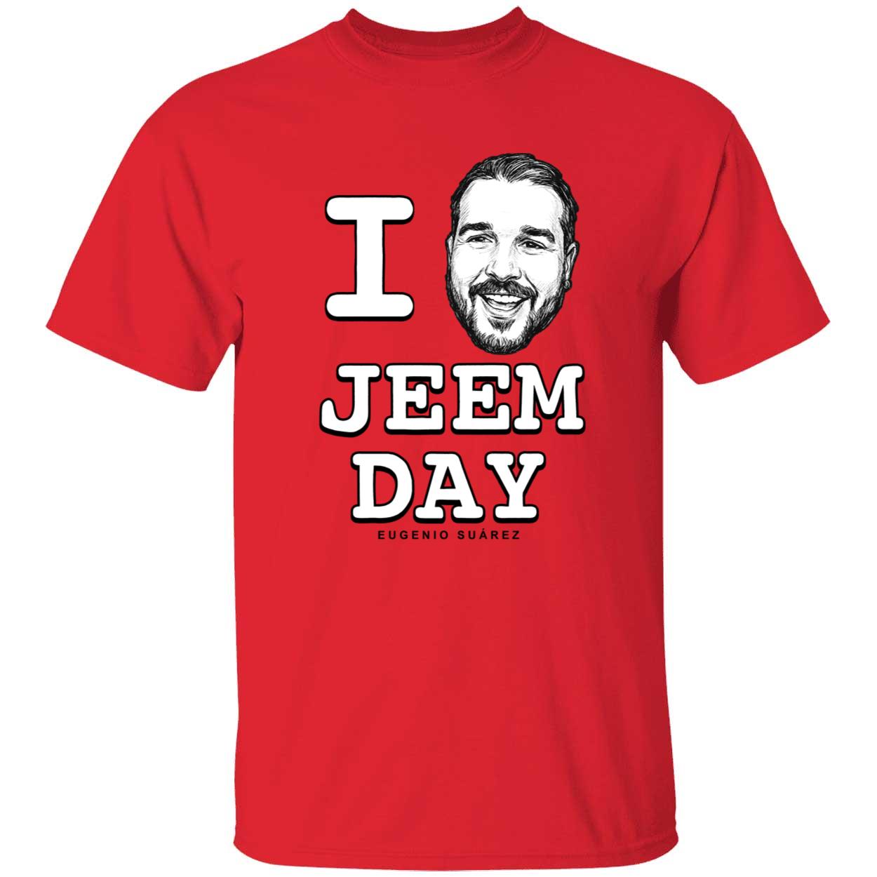 I Love Jeem Day Eugenio Suarez Shirt