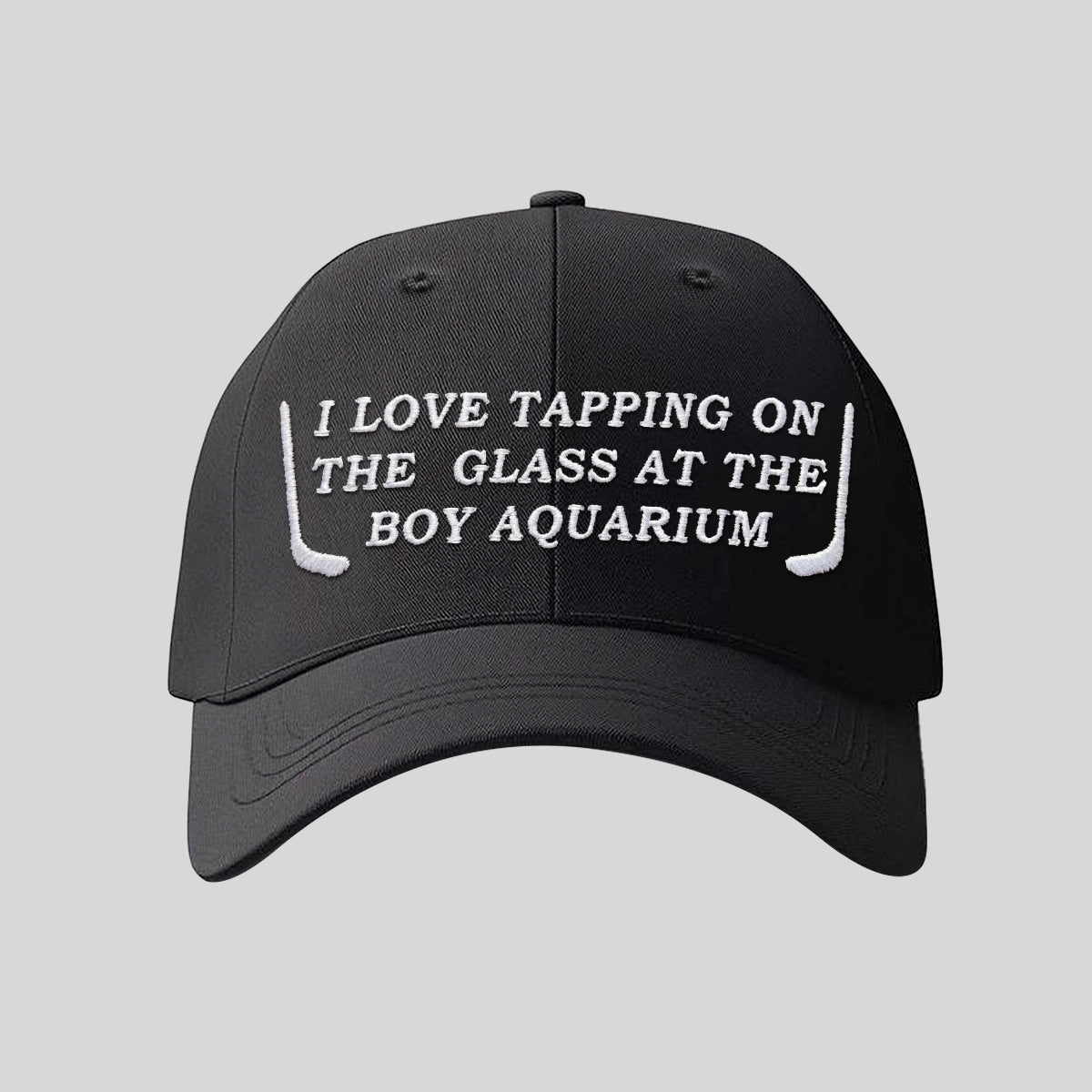 I Love Tapping On The Glass At The Boy Aquarium Hat