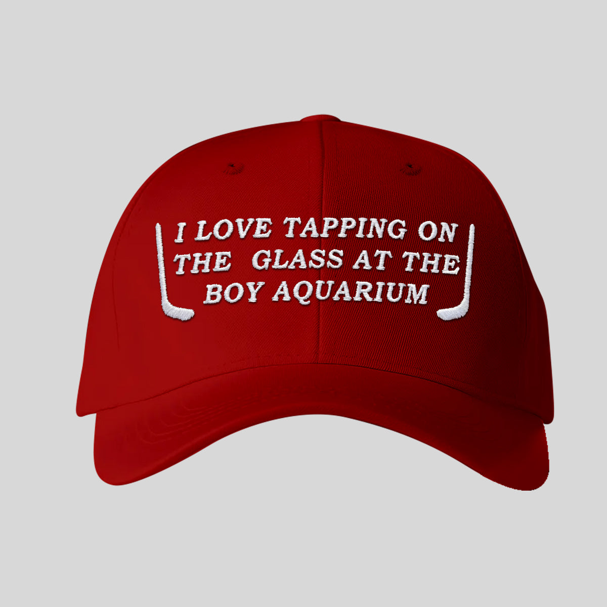 I Love Tapping On The Glass At The Boy Aquarium Hat
