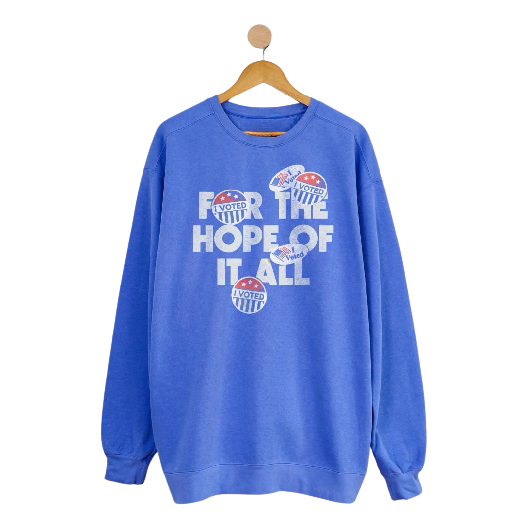 I Voted For The Hope Of It All Shirt