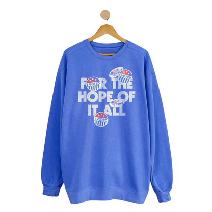 I Voted For The Hope Of It All Shirt