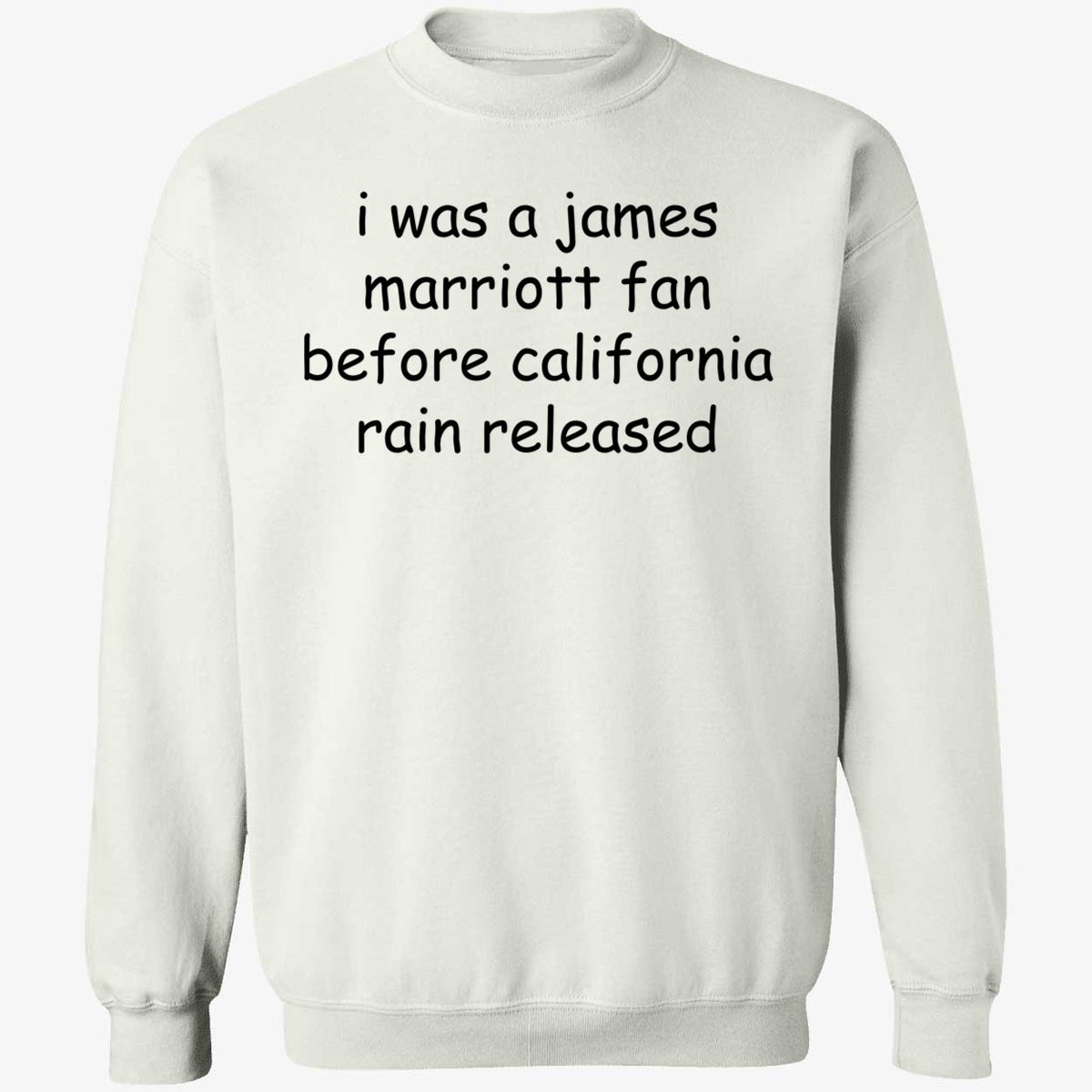 I Was A James Marriott Fan Before California Rain Released Shirt