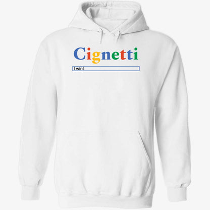 Indiana Cignetti I Win Search Bar Shirt