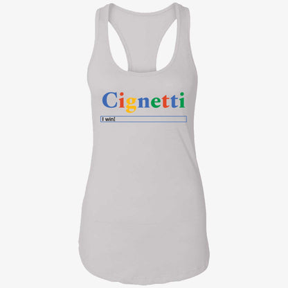 Indiana Cignetti I Win Search Bar Shirt